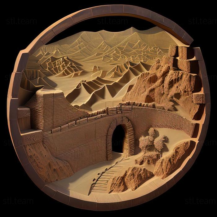 3D модель Велика стіна Пао (STL)